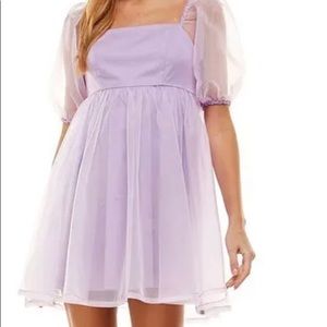 Organza Baby Doll dress
